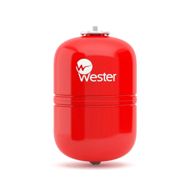 Бак мембранный для отопления Вертикальный Wester (красный) WRV35