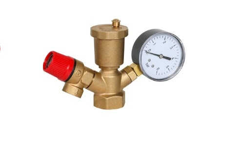 QS-5802E Предохранительная арматура из латуни эконом, для котлов, бойлеров т систем отопления (30)