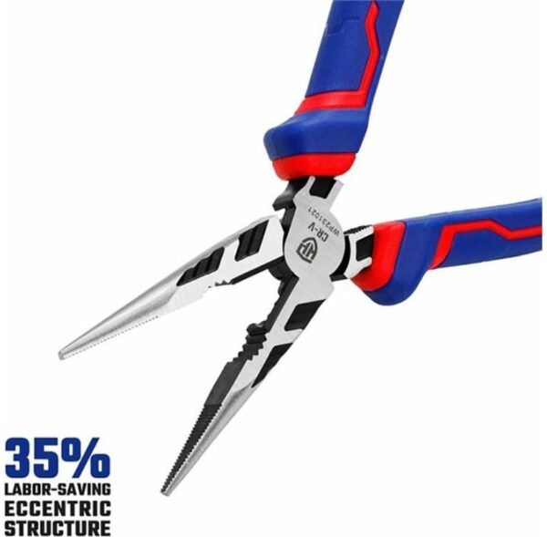 Длинногубцы WORKPRO 200 мм ( 8 дюймов) CR-V WP231021