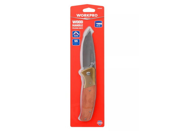 Нож складной WORKPRO лезвия 105 мм  WP381013