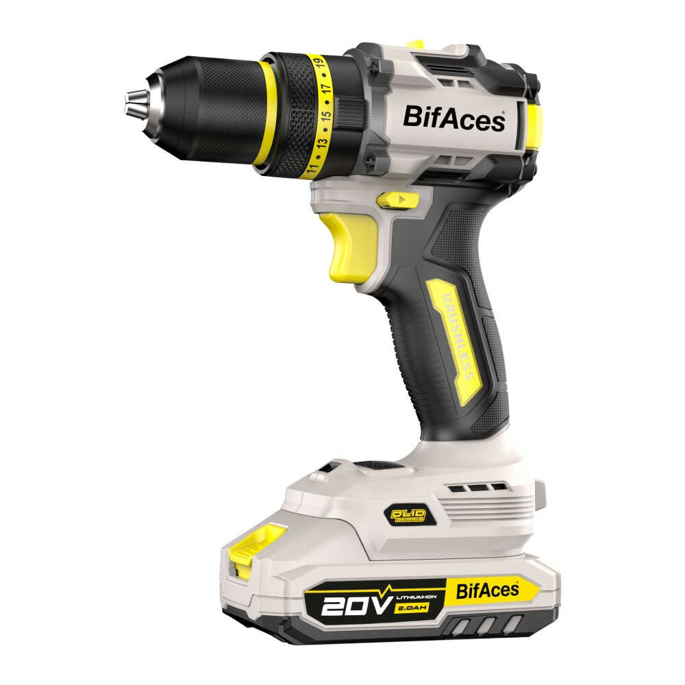DLID-20 Аккумуляторная ударная дрель-шуруповерт BifAces (10)