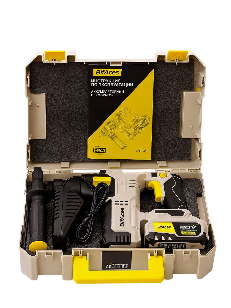 DLRH-40-24 Аккумуляторный перфоратор BifAces (6)