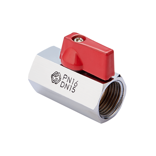 BV.465.04 Кран шаровый мини MVI 1/2" внутренняя-внутренняя BV.465.04 Кран шаровый мини MVI 1/2" внутренняя-внутренняя