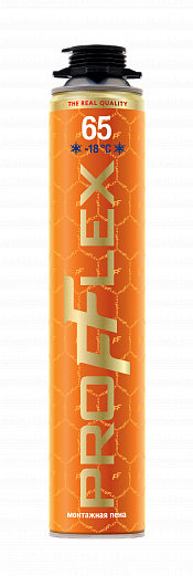 Пена монтажная PROFFLEX PRO 65л Голд (зима)