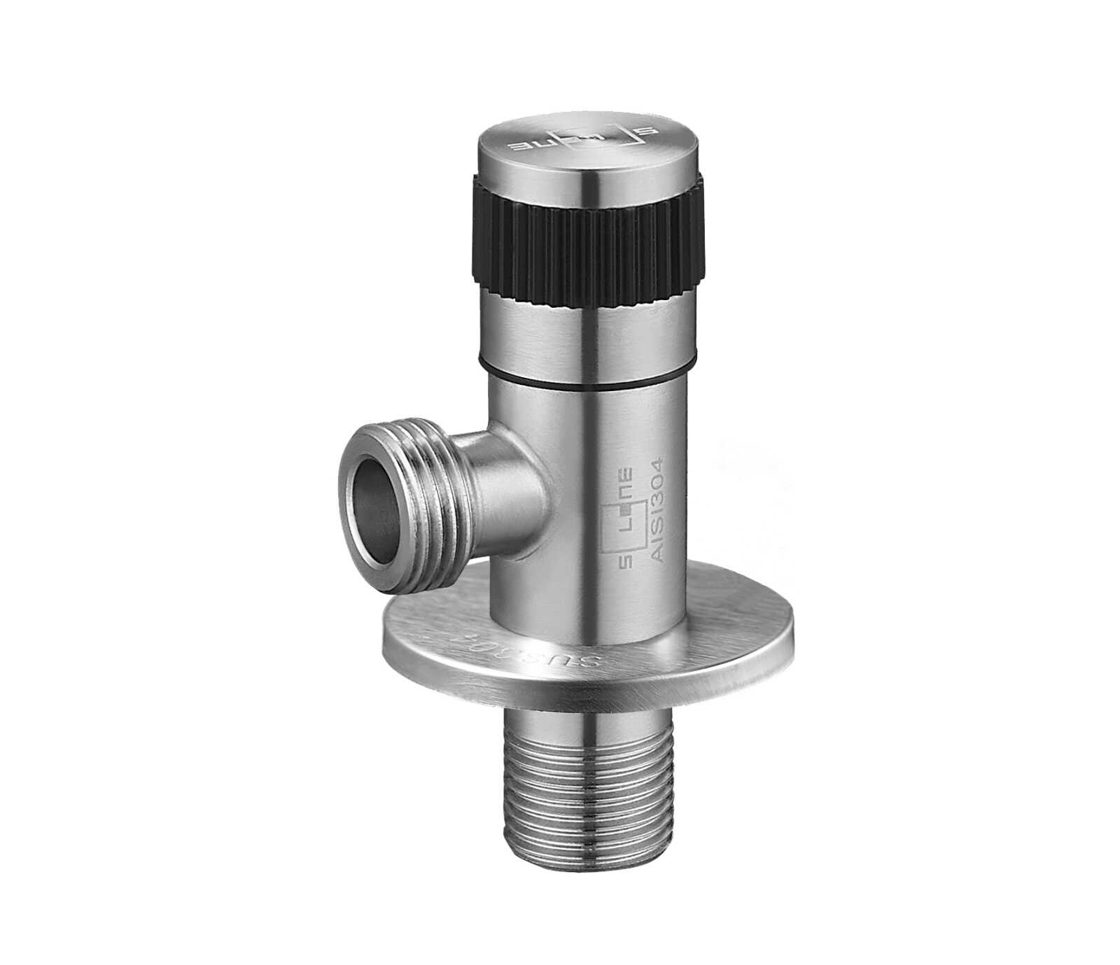 DF-1022 Приборный кран угловой 1/2*1/2 SOLONE (100)