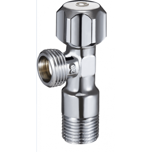 FZ61 Кран вентельный для подключения сантех.приборов 1/2"*1/2"