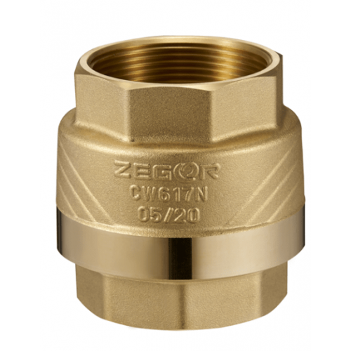 FL2 Обратный клапан 3/4", латунный шток ZEGOR (30/120)