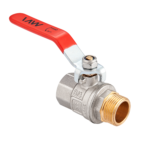 BV.512.08 Кран шаровый полнопроходной MVI 1 1/2" внутренняя-наружная, ручка BV.512.08 Кран шаровый полнопроходной MVI 1 1/2" внутренняя-наружная, ручка
