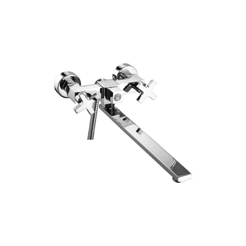 A7175 Смеситель для ванны . Дивертор в корпусе Латунь