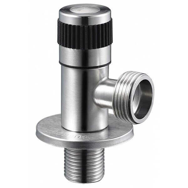 DF-1043 Приборный кран угловой 1/2*3/4 SOLONE (100)