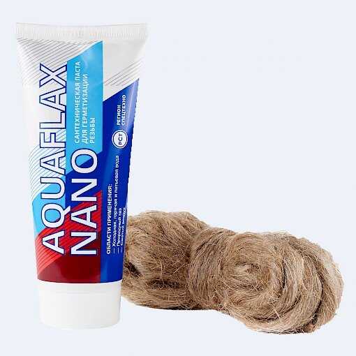 61009 Набор паста AquaflaxNano, 270гр туба+40гр лён (ЕВРО)