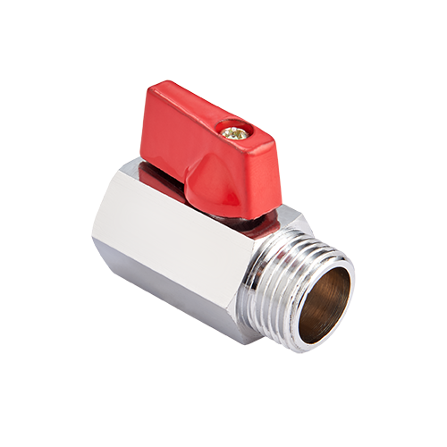 BV.466.04 Кран шаровый мини MVI 1/2" внутренняя-наружная BV.466.04 Кран шаровый мини MVI 1/2" внутренняя-наружная