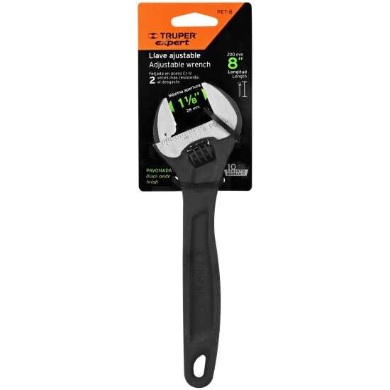 Разводной ключ профессиональный 8" PET-8 15501