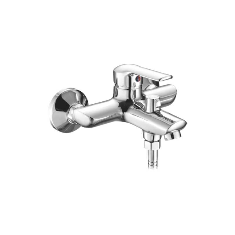 A6368 Смеситель для ванны, короткий излив.Силумин Φ35