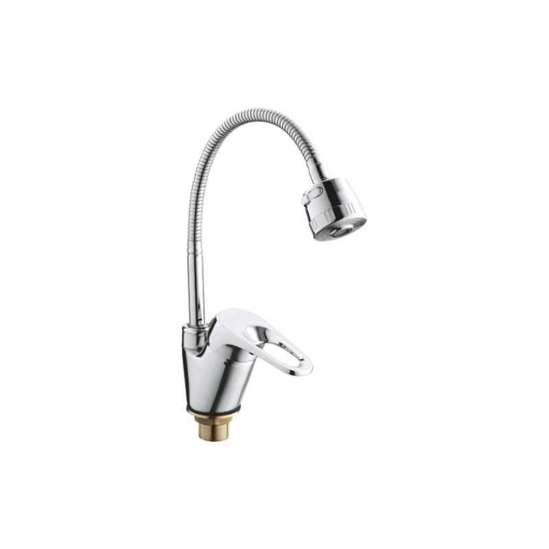 A4850 Смеситель для кухни с гибким изливом（латунь）Φ35