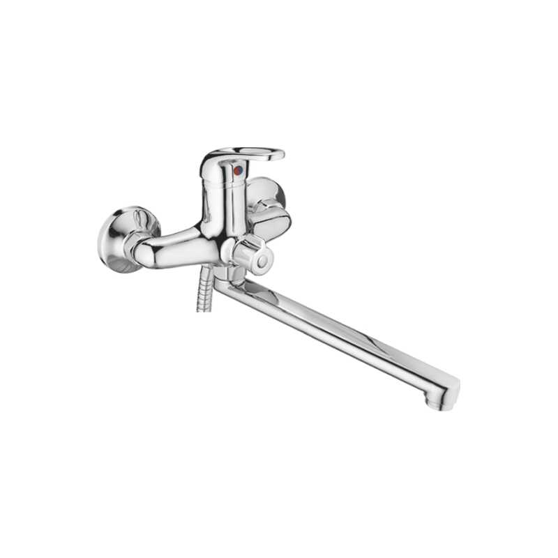 A7160 Cмеситель для ванны и душа,однорычажный.ХромΦ35