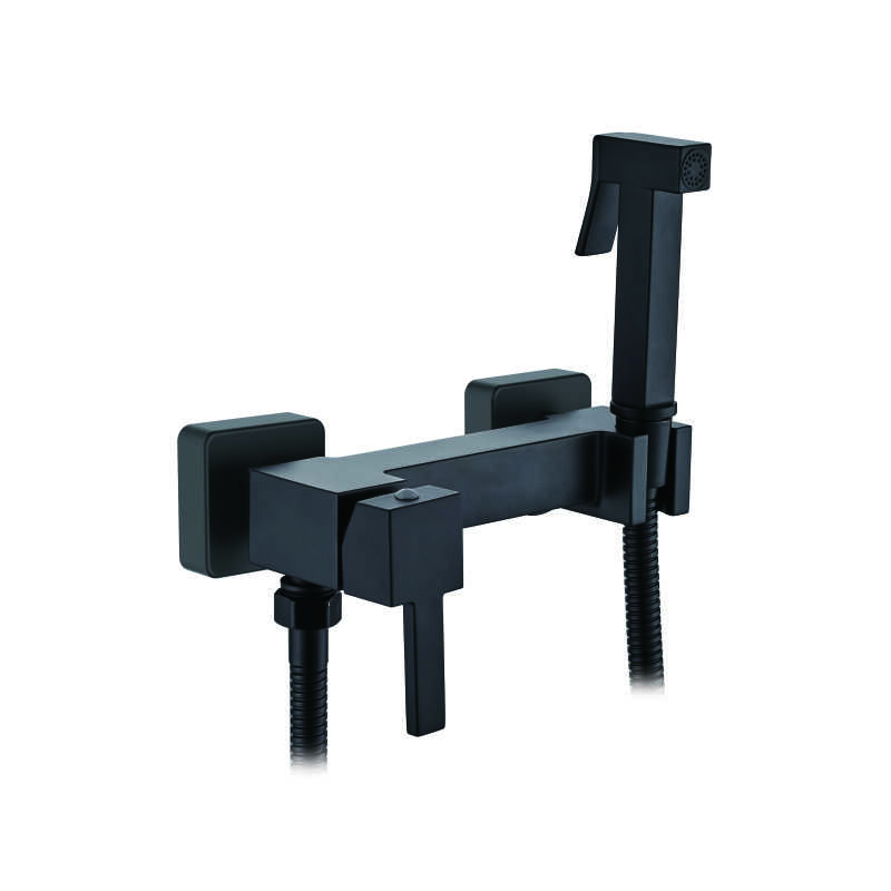 A3290F-9 Гигиенический душ со смесителем Цвет: чёрный