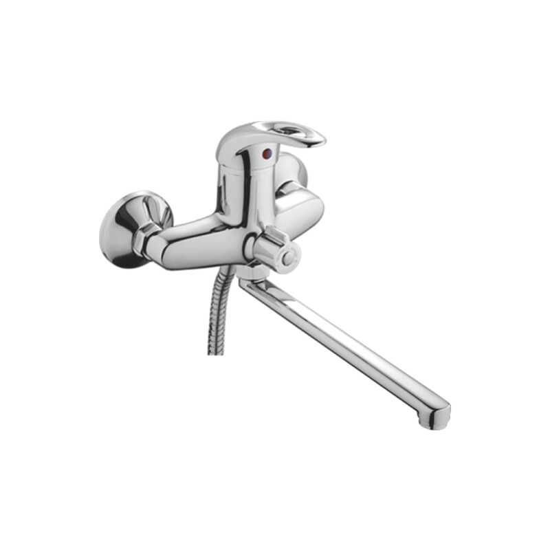 A7140 Cмеситель для ванны и душа,однорычажный.Хром.