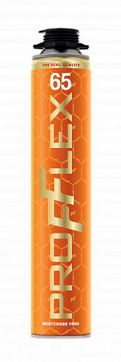 Пена монтажная PROFFLEX PRO 65л Голд Пена монтажная PROFFLEX PRO 65л Голд
