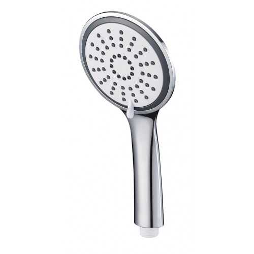 WKY-5012-KB Лейка душевая 3-функц., хром черн.окантовка WKY-5012-KB Лейка душевая 3-функц., хром черн.окантовка