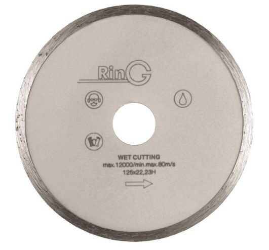 Круг отрезной алмазный 230х5х2,6х32/25,4 Плитка RinG