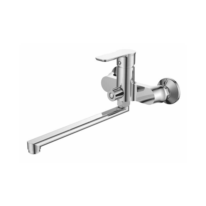 A7164 Смеситель для ванны изливом 300мм. Дивертор в корпусе. Φ35