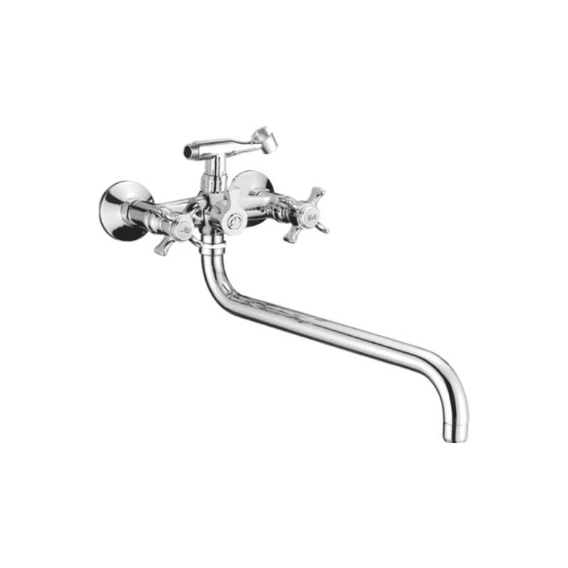 A7170 Cмеситель для ванны и душа,с двумя рукоятками.Хром.