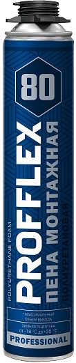 Пена монтажная PROFFLEX 80л (зима) Пена монтажная PROFFLEX 80л (зима)