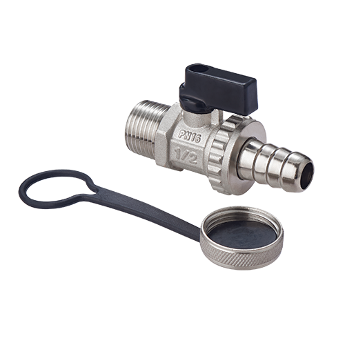 BV.635.04 Кран дренажный MVI 1/2" наружная-штуцер BV.635.04 Кран дренажный MVI 1/2" наружная-штуцер
